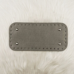 DERİ ÇANTA TABANI DİKDÖRTGEN 12 X 25 CM. FUME