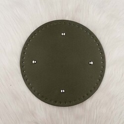 MADAMELLA DERİ ÇANTA TABANI YUVARLAK 23 CM. YESIL