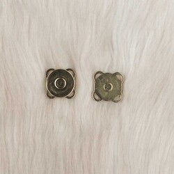 MANYETİK ÇANTA MIKNATISI DİKMELİ 18 MM (2 ADET) ALTIN