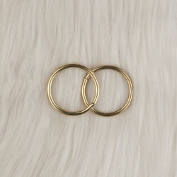 METAL BAG RING 2,5 CM. ALTIN