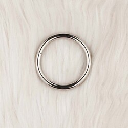 METAL ÇANTA HALKASI 4 CM. GUMUS