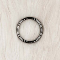 METAL ÇANTA HALKASI 4 CM. NIKEL