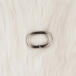 METAL ÇANTA HALKASI OVAL 2.5 CM. GUMUS