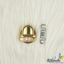 METAL ÇANTA KİLİDİ MODEL 30 (JL032) ALTIN