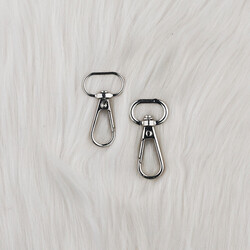 METAL ÇANTA KLİPSİ DP-BAK 1.5 CM GUMUS