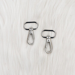 METAL ÇANTA KLİPSİ DP-BAK 2.5 CM GUMUS