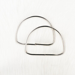 METAL ÇANTA SAPI D MODEL 6 MM.14 CM. GUMUS