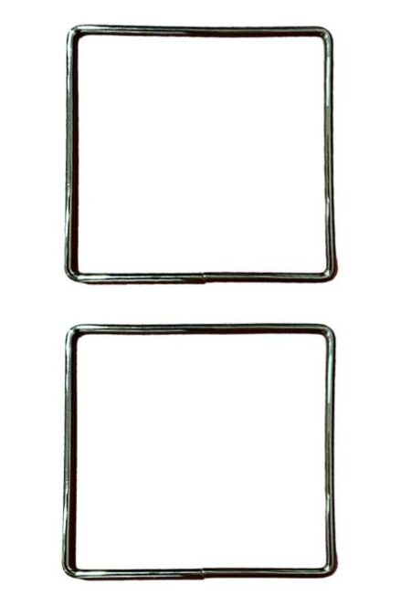 METAL ÇANTA SAPI KARE 14 CM ANTRASİT 5MM