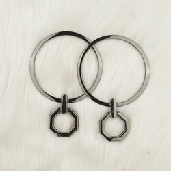 METAL ÇANTA SAPI YUVARLAK VİDALI 6 MM. 10 CM. NIKEL