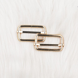 METAL ÇANTA AYAR TOKASI (SÜRGÜ) 4 CM ALTIN