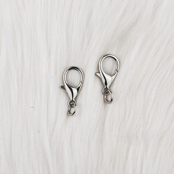 METAL PAPAĞAN DP-28-122 3 CM. GUMUS