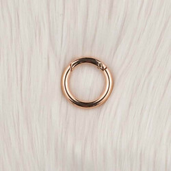 METAL YAYLI ÇANTA HALKASI 2.5 CM. ALTIN