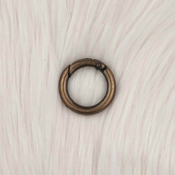 METAL YAYLI ÇANTA HALKASI 2.5 CM. BAKIR
