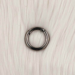 METAL YAYLI ÇANTA HALKASI 2.5 CM. NIKEL
