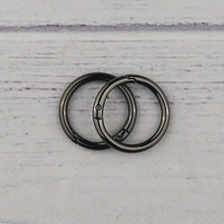 METAL YAYLI ÇANTA HALKASI DP-54-3-N 2.5 CM. 51 NIKEL