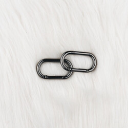 METAL YAYLI OVAL ÇANTA HALKASI DP-70-58 3.2 MM x1.6 MM NIKEL