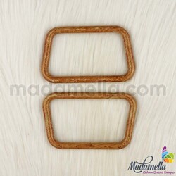 PLASTİK ÇANTA SAPI MODEL 1 10 CM. BEJ