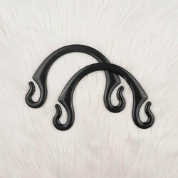 PLASTİK ÇANTA SAPI MODEL 11 19.5 CM. SIYAH