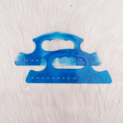 PLASTİK ÇANTA SAPI MODEL 20 25 CM. MAVI