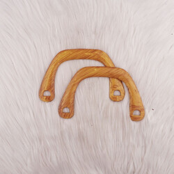 PLASTİK ÇANTA SAPI MODEL 21 17 CM. CAMEL