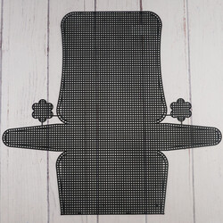 PLASTİK KANVAS 42 X 45 CM SIYAH