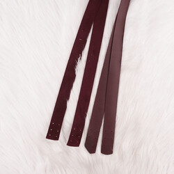 SPOR DÜZ ÇANTA SAPI ÇİFTLİ 100 CM. BORDO