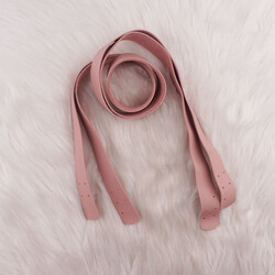 SPOR DÜZ ÇANTA SAPI ÇİFTLİ 100 CM. TOZPEMBE