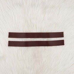 SPOR DÜZ ÇANTA SAPI ÇİFTLİ 25 CM BORDO
