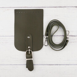 TELEFON ÇANTA SETİ 10X15 CM 120 CM SAP HAKI