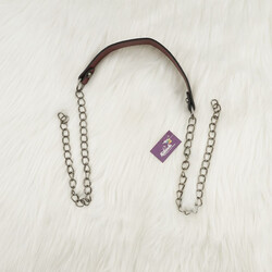 ZİNCİRLİ ASKI 90 CM BORDO
